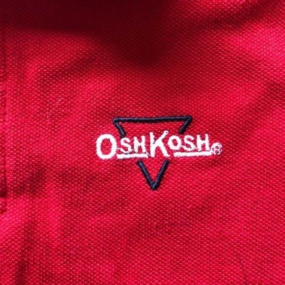 OshKosh BGosh Toddler Red Polo Shirt 2T - Picture 2 of 4